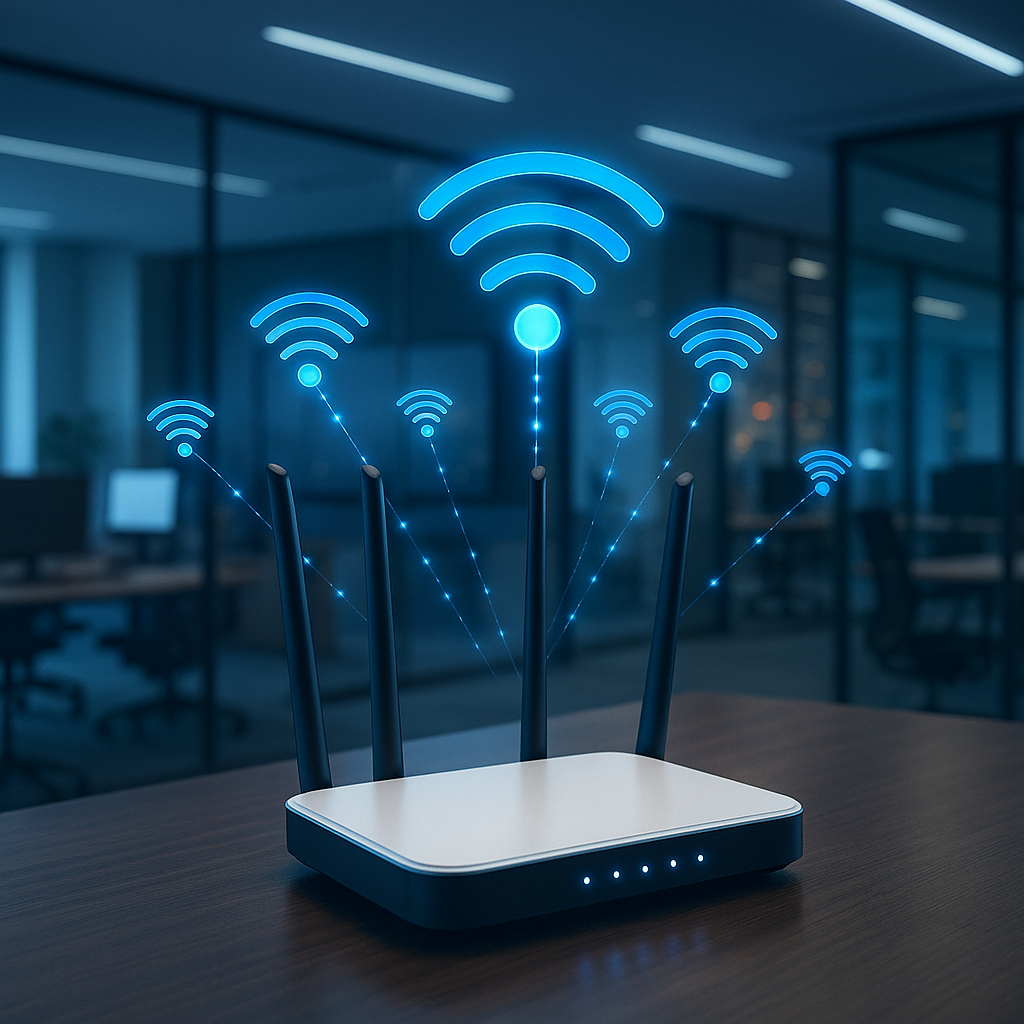 Professional wireless networking equipment and WiFi access points for business connectivity